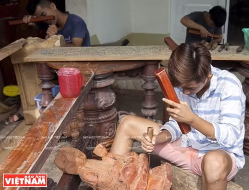 Tinh hoa nghề mộc Chợ Thủ ảnh 6