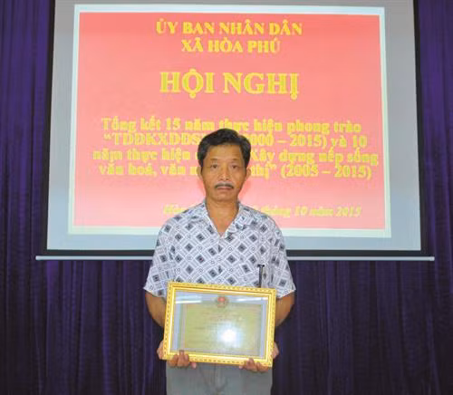Anh Nguyễn Văn Lớ mang văn hóa về thôn bản ảnh 1