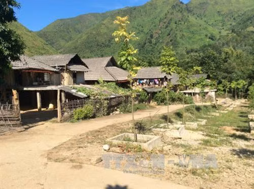 Bản Lướt, xã Mường Kim, huyện Than Uyên, tỉnh Lai Châu. Ảnh: Nguyễn Duy - TTXVN