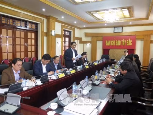 Quang cảnh buổi làm việc. Ảnh: Tuấn Anh- TTXVN