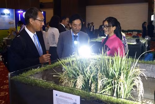 APEC 2017: Triển lãm về sản phẩm lương thực, công nghệ mới trong nông nghiệp ảnh 5