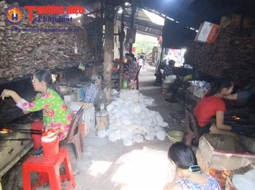 Vang danh bánh tráng “Nhà Thờ” ảnh 4