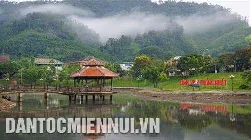 Công viên Thống Nhất - điểm nhấn văn hóa, giải trí ở trung tâm huyện Tây Giang.
