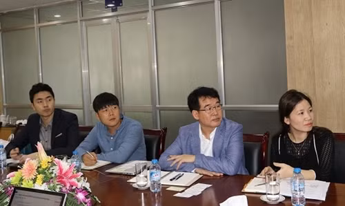 Đại biểu phía KATRI. Ảnh:TCĐLCL