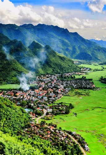 Thung lũng Mai Châu. Ảnh: Thanh Hà