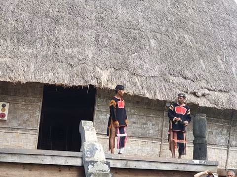 Tái hiện Lễ cúng lên nhà Rông mới của đồng bào Jrai ảnh 3