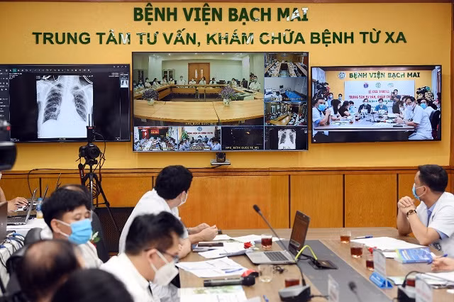 Khởi động hệ thống tư vấn, khám chữa bệnh từ xa chuyên sâu tại Bệnh viện Bạch Mai ảnh 1