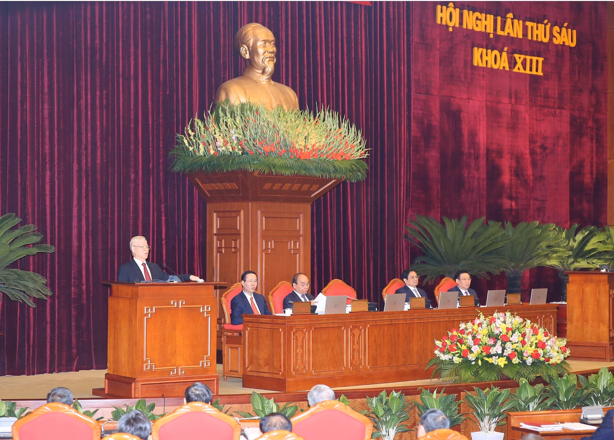 Tổng Bí thư Nguyễn Phú Trọng: Tiếp tục thực hiện những vấn đề lớn ở tầm mức mới với quyết sách mới ảnh 2