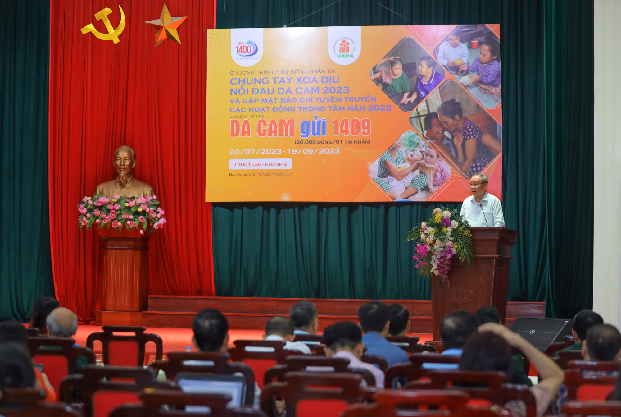Phát động chương trình nhắn tin "Chung tay xoa dịu nỗi đau da cam" năm 2023 ảnh 4