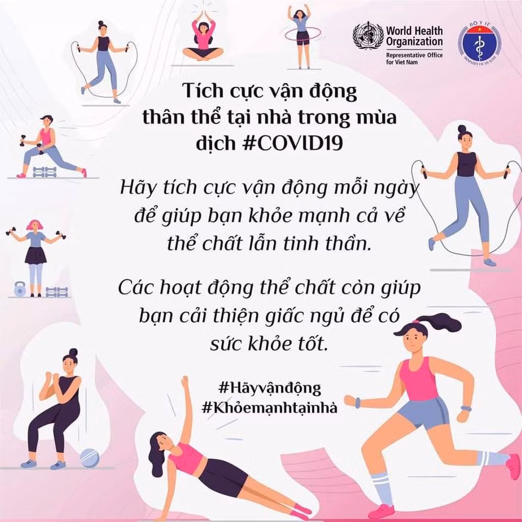 Khuyến khích người dân tập thể dục, nâng cao sức khỏe trong bối cảnh dịch COVID-19 ảnh 1