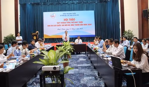 Quang cảnh buổi hội thảo. Ảnh: Hồng Hiếu- TTXVN.