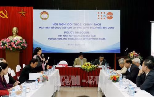 Toàn cảnh hội nghị buổi thoại. Ảnh: Nguyễn Dân –TTXVN