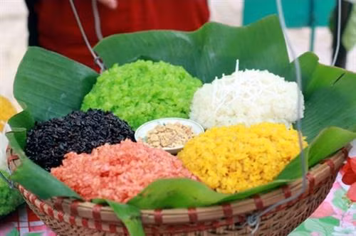 Xôi ngũ sắc