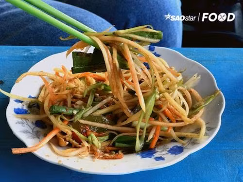 Độc đáo món gỏi đu đủ băm chỉ có ở vùng đất Tri Tôn - An Giang ảnh 3