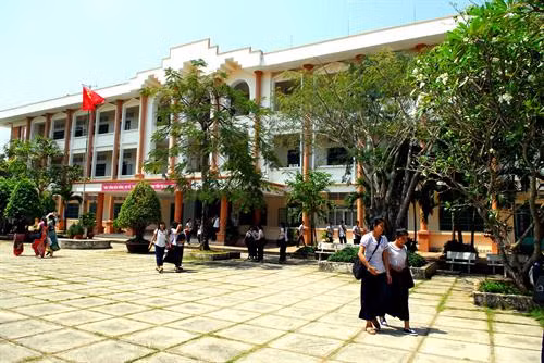 Một góc Trường PTDTNT tỉnh Kiên Giang. Ảnh: Mạnh Linh