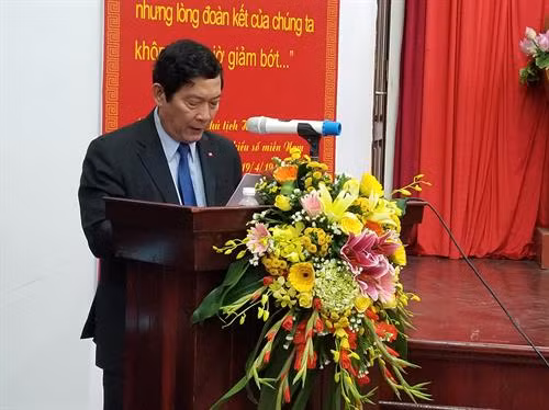 Thứ trưởng Bộ Văn hóa, Thể thao và Du lịch Huỳnh Vĩnh Ái phát biểu khai mạc hội nghị. Ảnh: Hoàng Tâm.