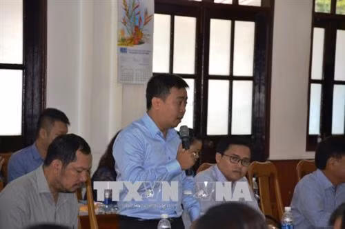 Đại biểu trao đổi tại hội thảo. Ảnh: Gia Thuận - TTXVN