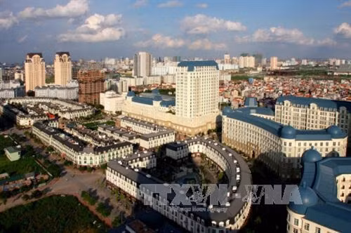 Khu đô thị mới Mỹ Đình, huyệnTừ Liêm, Hà Nội ngày nay. Ảnh: Huy Hùng – TTXVN