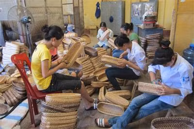 Làng mây tre đan Ngọc Động – Hà Nam ảnh 1