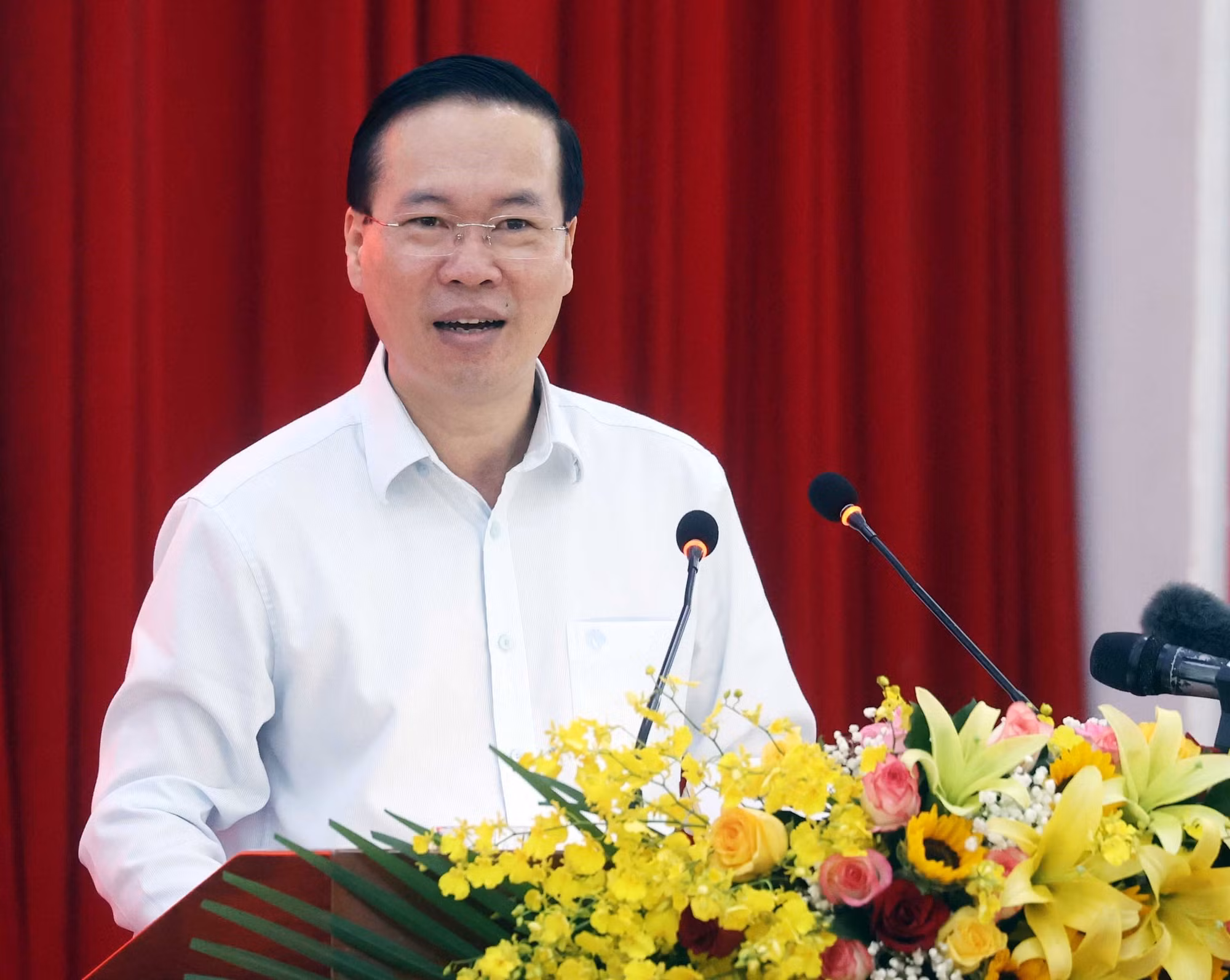 Chủ tịch nước Võ Văn Thưởng làm việc với Tỉnh ủy Ninh Thuận ảnh 4