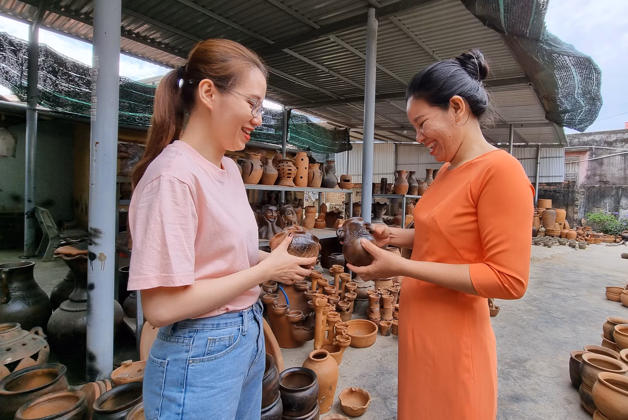 Sức sống mới ở làng gốm cổ Bàu Trúc ảnh 2