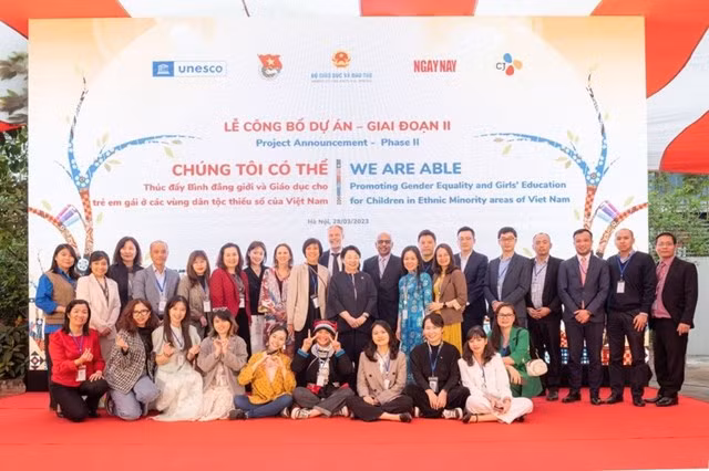 UNESCO công bố giai đoạn 2 dự án thúc đẩy giáo dục cho trẻ em gái dân tộc thiểu số ảnh 1