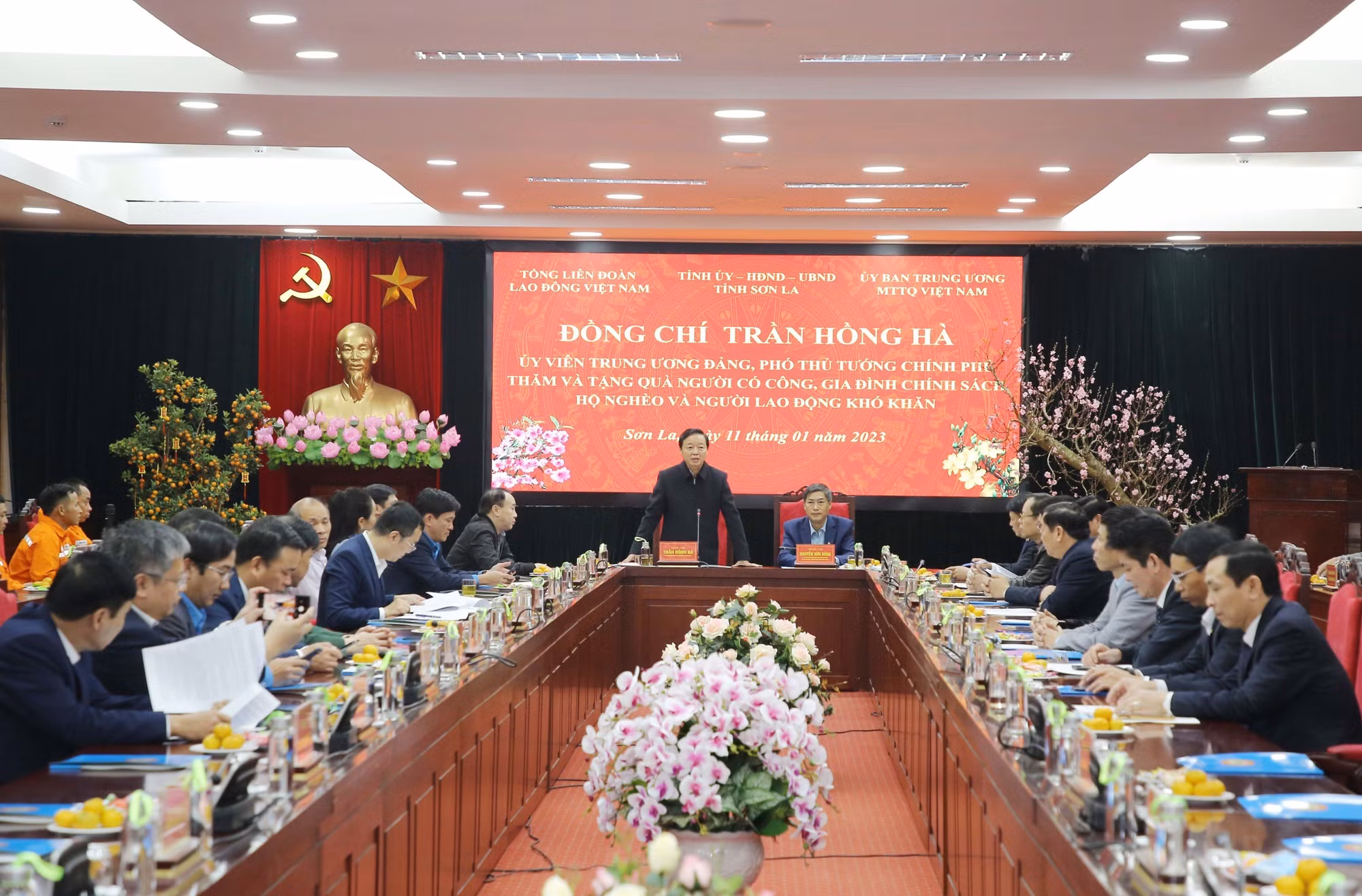 Phó Thủ tướng Trần Hồng Hà thăm, chúc Tết tại Sơn La ảnh 2