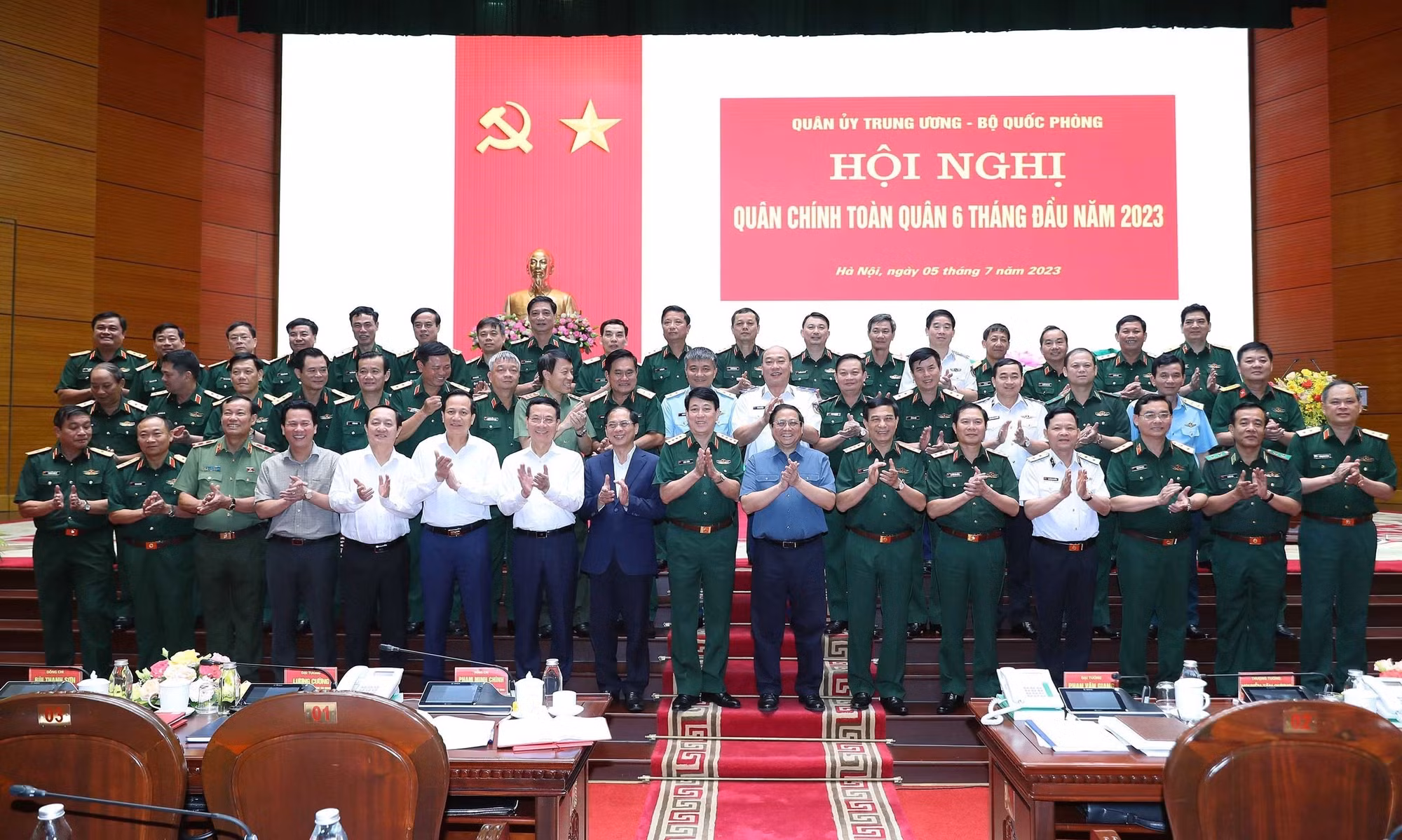 Thủ tướng Phạm Minh Chính dự Hội nghị Quân chính toàn quân ảnh 1