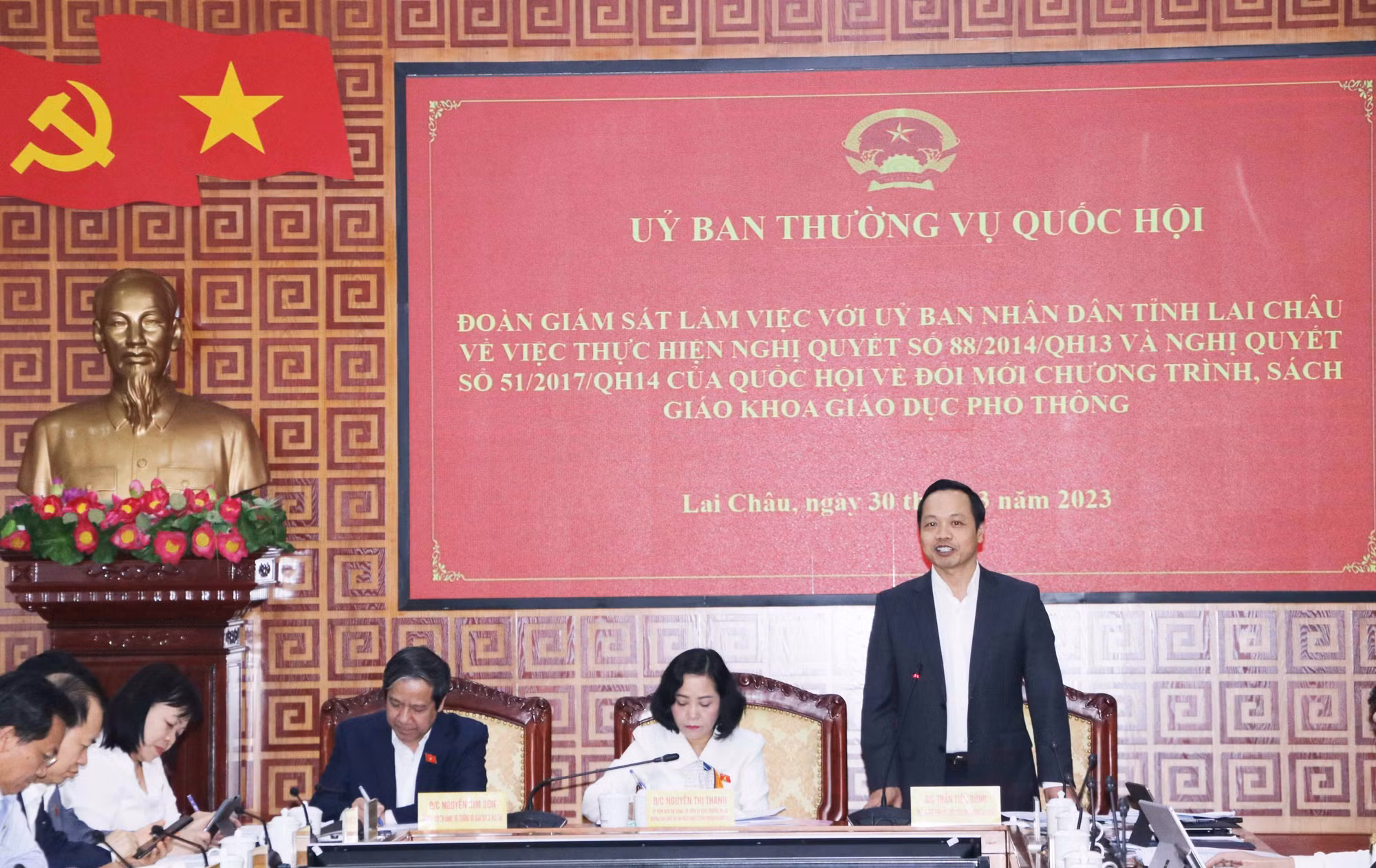 Giám sát về Đổi mới giáo dục phổ thông tại Lai Châu: Kiến nghị phân cấp, giao quyền tự chủ về đội ngũ và tài chính ảnh 3