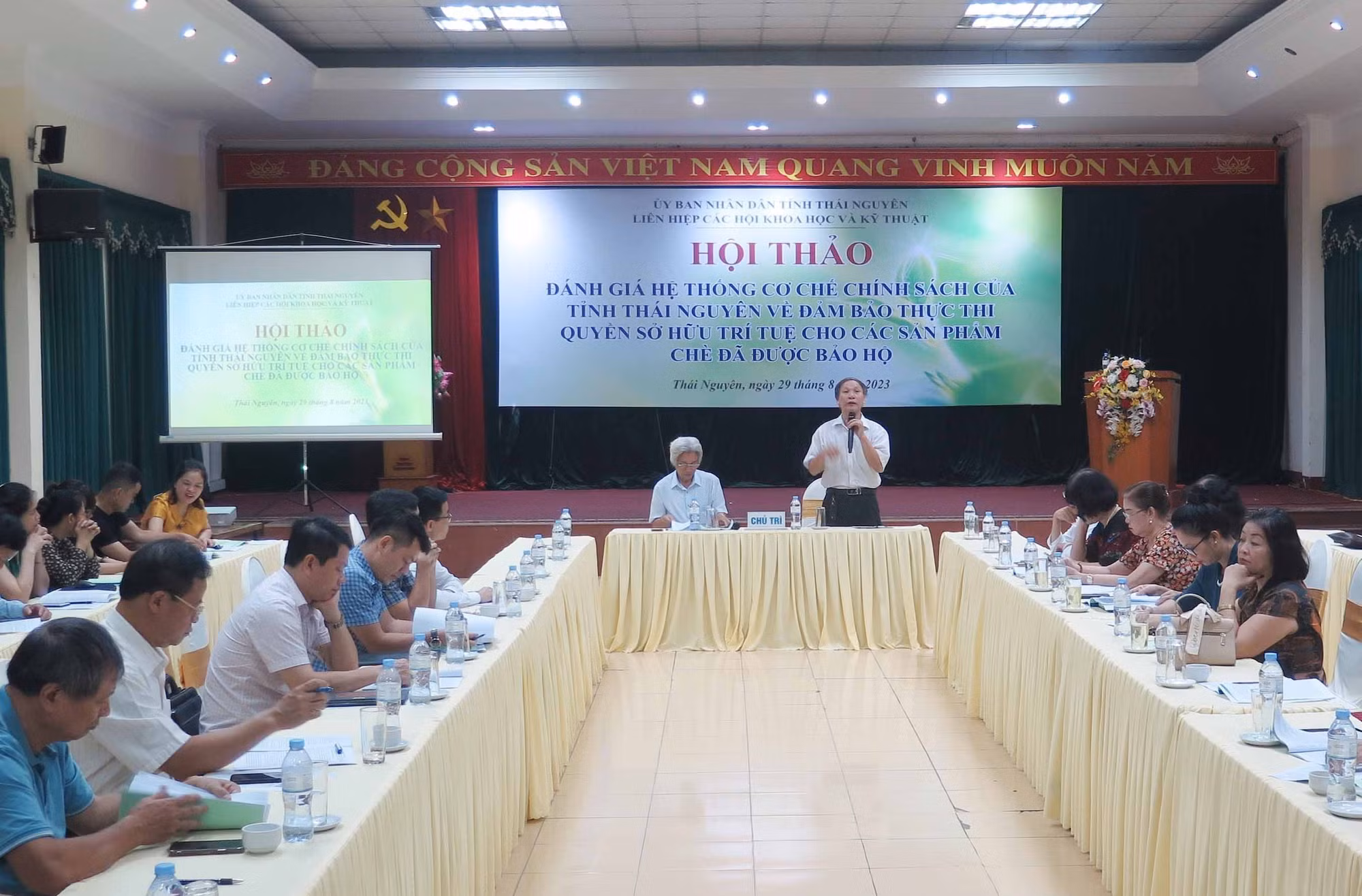 Đảm bảo thực thi quyền sở hữu trí tuệ đối với sản phẩm chè Thái Nguyên ảnh 1