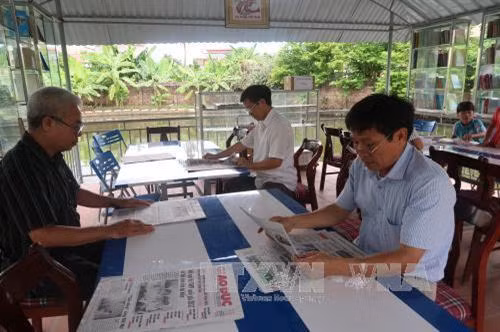 Độc đáo khu vườn đọc sách miễn phí tại Hải Dương ảnh 1