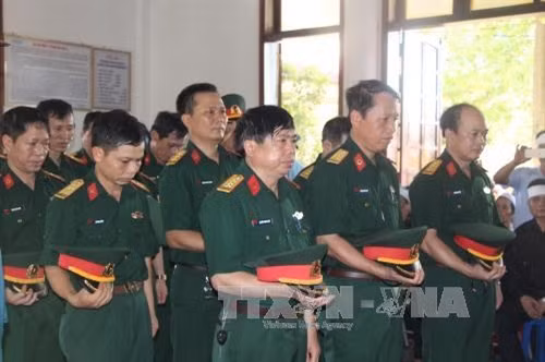 Lễ truy điệu Đại tá Trần Quang Khải ảnh 2