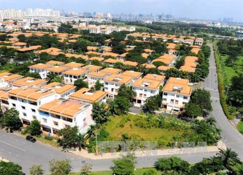 Một góc khu đô thị Phú Mũ Hưng, thành phố Hồ Chí Minh ngày nay. Ảnh: Kim Phương-TTXVN