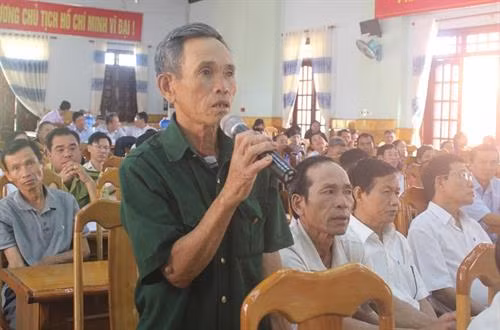 Cử tri phát biểu ý kiến, kiến nghị. Nguồn ảnh: daklak.gov.vn