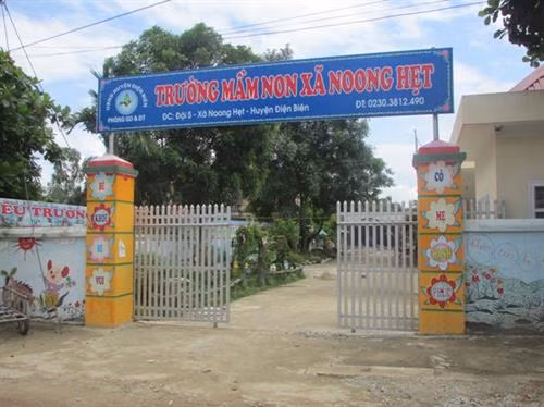 Trường mầm non xã Noong Hẹt được xây mới khang trang cùng quá trình xây dựng nông thôn mới. Nguồn ảnh: dangcongsan.vn