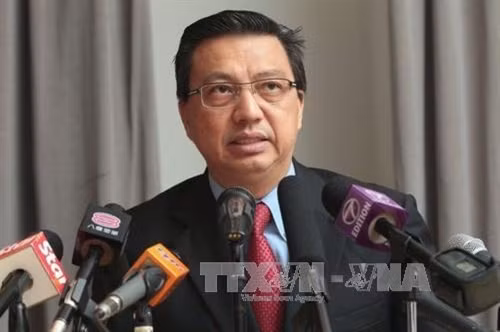 Bộ trưởng giao thông vận tải Malaysia Liow Tiong Lai. Ảnh: TTXVN phát