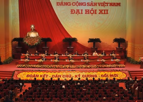 Quang cảnh phiên khai mạc Đại hội. Ảnh: TTXVN