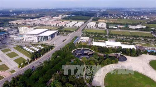 Một góc khu Thành phố mới Bình Dương. Ảnh: Mạnh Linh-TTXVN