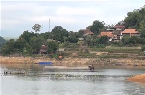 Một góc của xã nông thôn mới Pá Ma Pha Khinh, huyện Quỳnh Nhai, tỉnh Sơn La. Ảnh: Nguyễn Cường – TTXVN