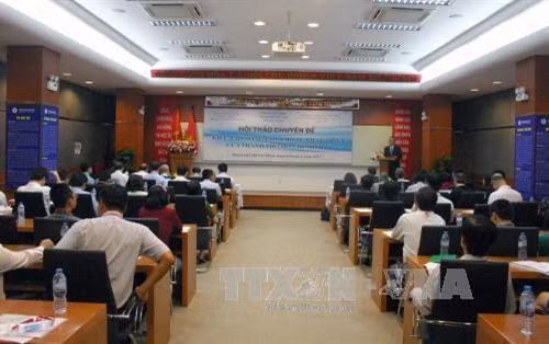Quang cảnh hội thảo. Ảnh: Tiến Lực - TTXVN