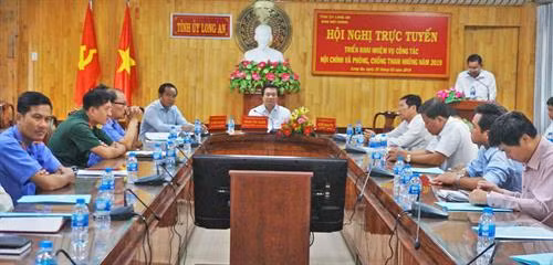 Long An triển khai nhiệm vụ công tác nội chính và phòng chống tham nhũng năm 2019. Nguồn: Báo Long An online
