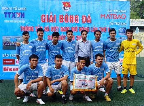 Cảng HKQT Tân Sơn Nhất, ứng viên vô địch của giải bóng đá TTXVN mở rộng lần II - cúp Mắt Bão 2015