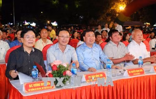 Các đại biểu tại lễ khai mạc. Ảnh: Thành Đạt - TTXVN