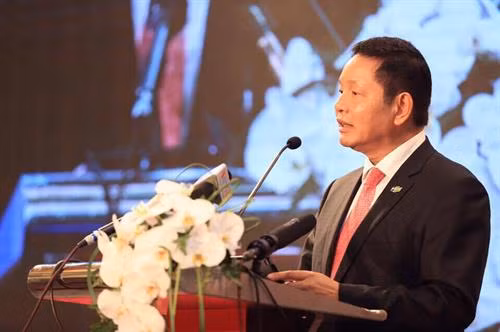 Ông Trương Gia Bình khai mạc diễn đàn cấp cao ICT. Ảnh: Hoàng Hà