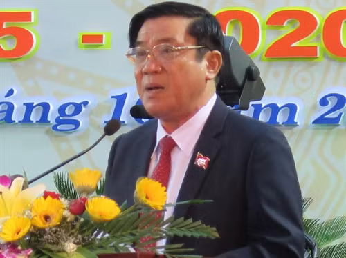 Đồng chí Nguyễn Thanh Tùng, Bí thư Tỉnh ủy Bình Định nhiệm kỳ 2015-2020. Ảnh: Viết Ý-TTXVN