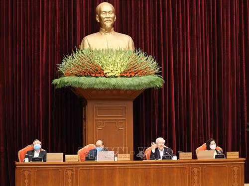 Tổng Bí thư, Chủ tịch nước Nguyễn Phú Trọng phát biểu chỉ đạo Hội nghị. Ảnh: Trí Dũng – TTXVN