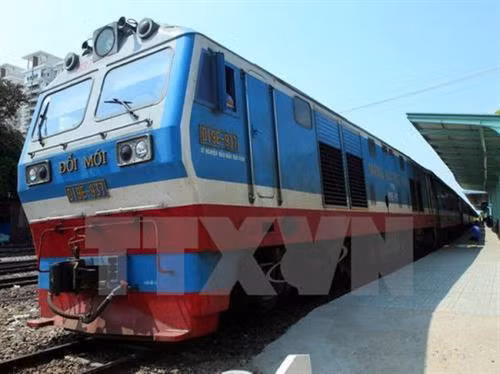 Lào Cai tạm ngừng các chuyến tàu liên vận quốc tế. Ảnh: TTXVN