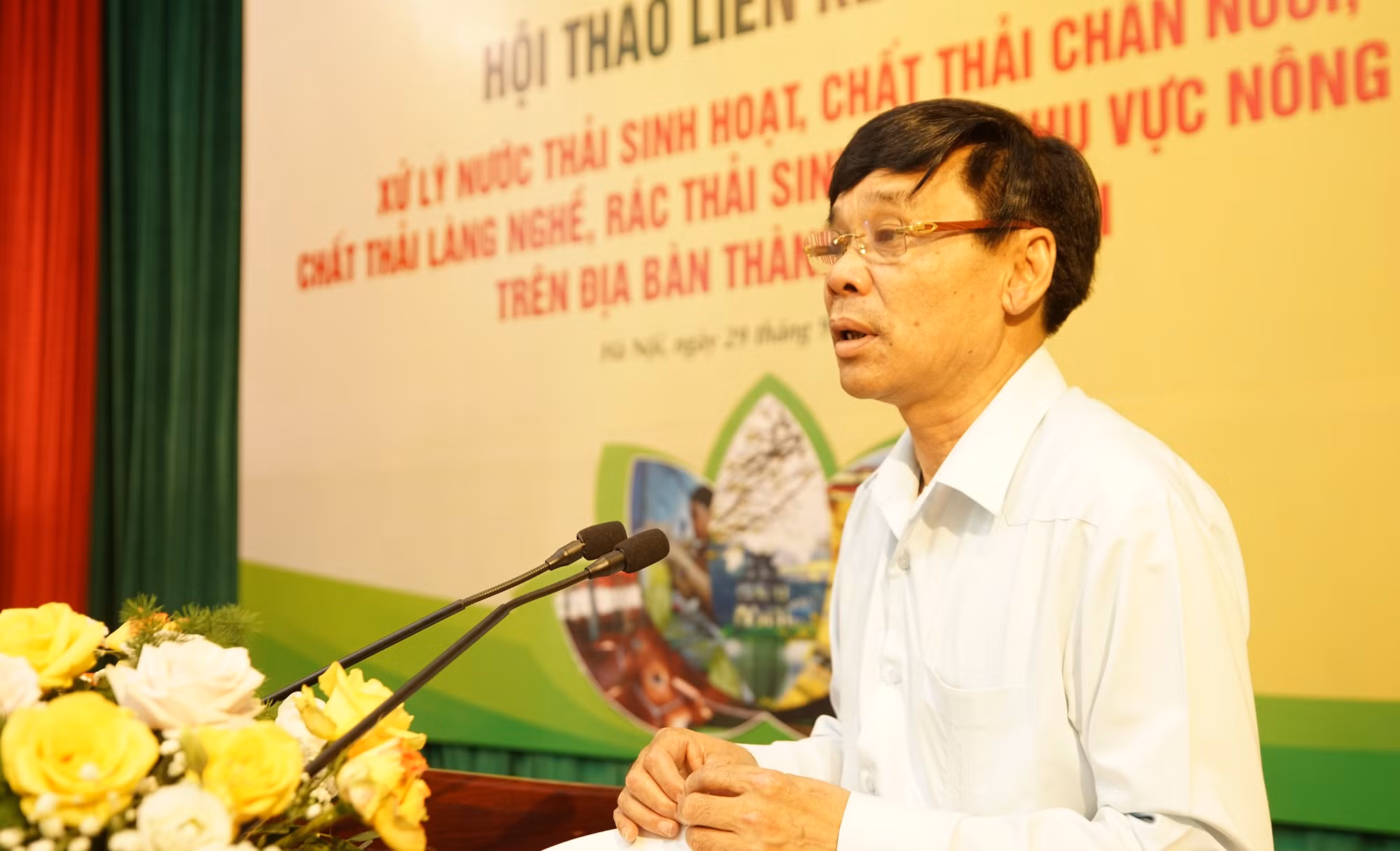 Hội thảo liên kết 4 nhà bàn giải pháp xử lý môi trường nông thôn Hà Nội ảnh 3