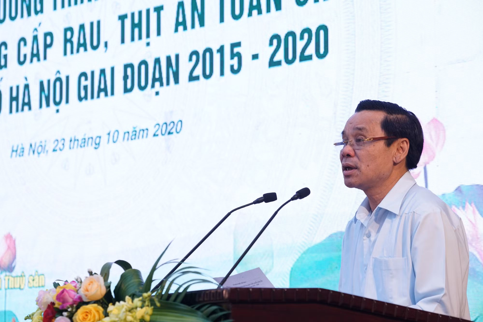 Hà Nội tổ chức tổng kết chương trình phối hợp phát triển chuỗi cung cấp rau, thịt an toàn giai đoạn 2015 - 2020 ảnh 6