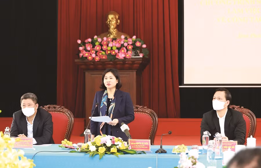 Đan Phượng xây dựng huyện đạt chuẩn nông thôn mới kiểu mẫu vào năm 2023 ảnh 2